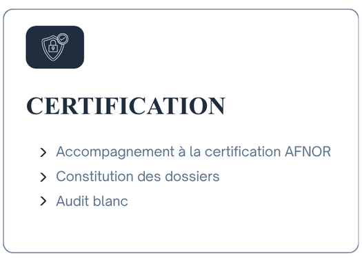 Certification